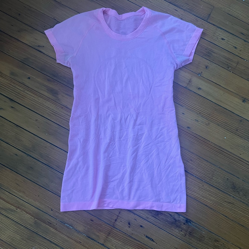 Lululemon swifty tech light neon pink size 6